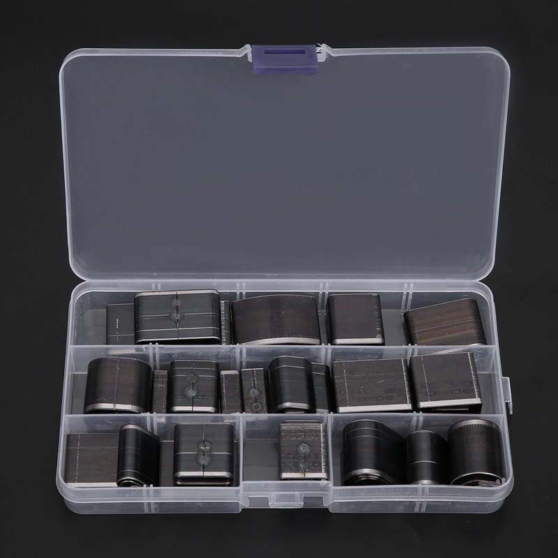 39Pcs Hollow Hole Cutter Punch Set Short Leather Belt Drilling