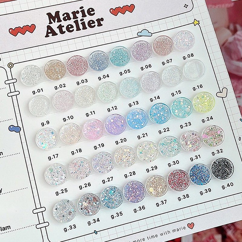 Marizel Marigel Mari’s Atelier Glitter Gel 40 types individually /