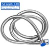 Universal Shower Hose 1.5m Stainless Steel Replacement Hose Pipe Anti-Kink