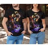 Linnhoy Men and Women T-Shirts Cool 3D Clothes Space Graphic