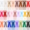 Mimorou 50 Pcs Silky Satin Hair Bows Bulk Hair Clips