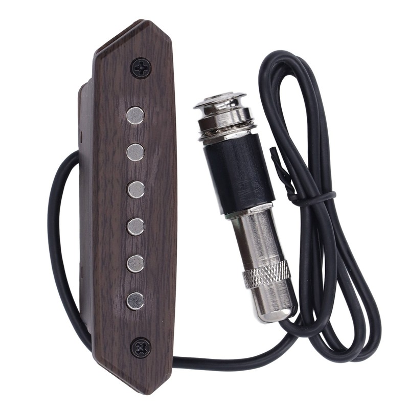 Soundhole Pickup Acoustic Folk Guitar Amplifier Punch Free Replacement Parts