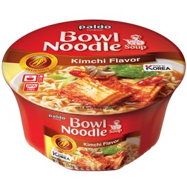 Paldo Kimchi Noodle Soup, 3.03oz Cup (Pack of 12)