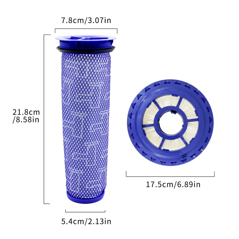 KENSHIRE 2PCS DC41 filters replacement compatible for Dyson DC41 hepa