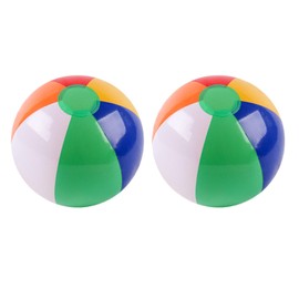 Dinghaole 2PCS Inflatable Beach Balls - Premium Swimming Pool Inflatable , Energetic Balls And Cushion Pool Toys, Durable Standard Size For Summer Water Fun