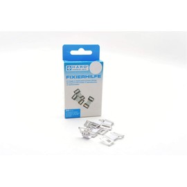 Trimz Bandage Clips - White/Metal 20 Pieces