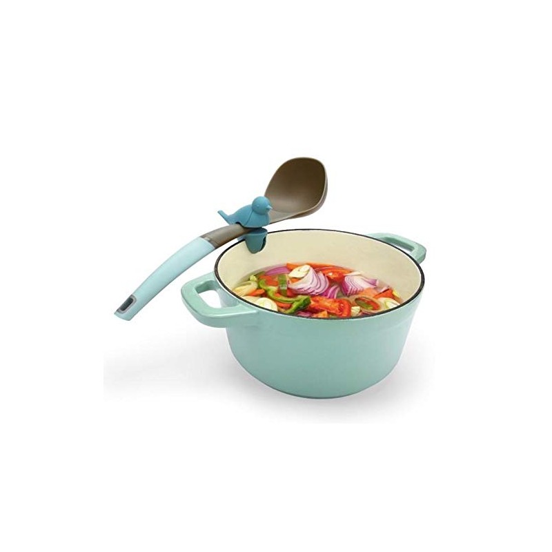 Spoon rest Small gray bird 3 in 1 - Dexam