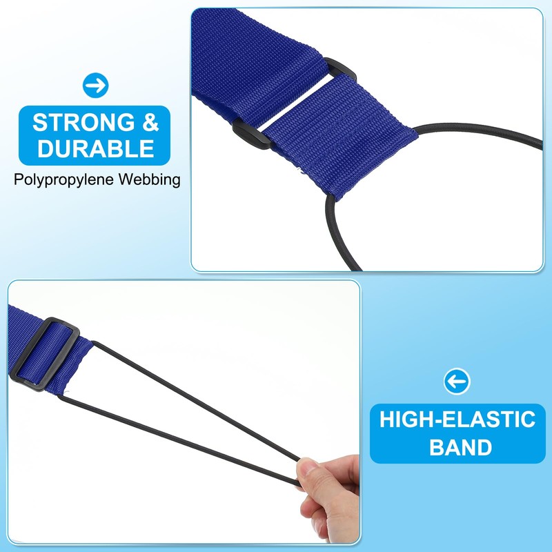 PATIKIL Luggage Straps Bag Bungee, 2 Pcs Suitcase Straps Adjustable