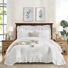 Ruffled Quilt Set Queen Size 92 * 92in - 3