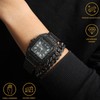 Halukakah Men's Watch - The King - Rhodium Black Plated,