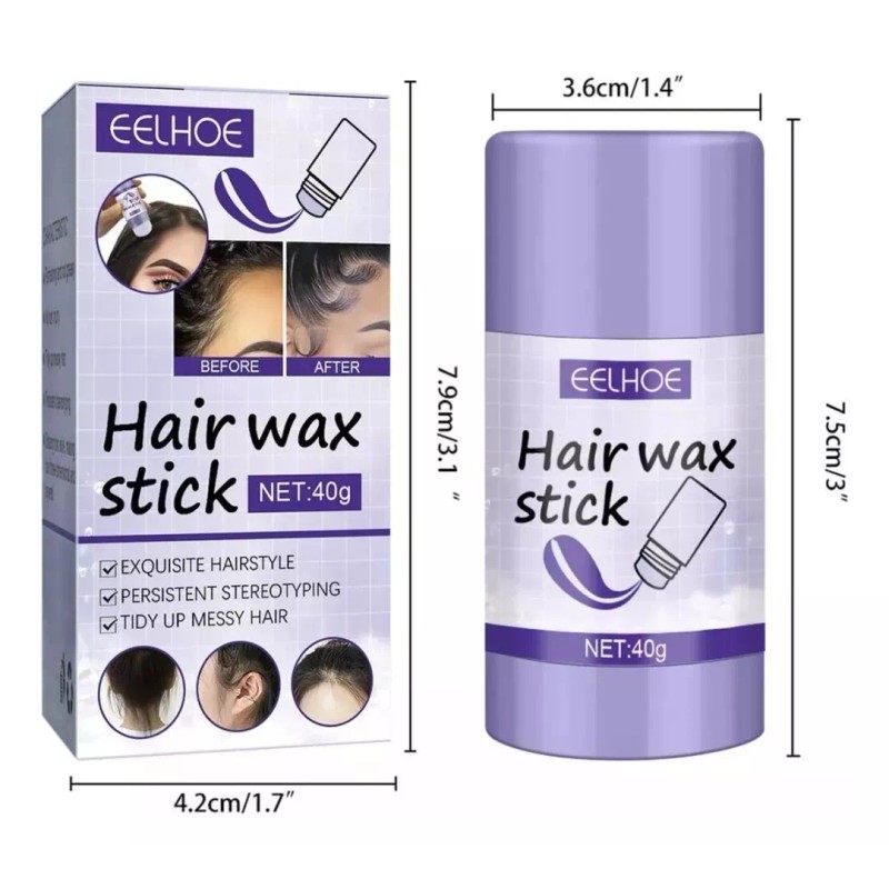KFMX Barra De Cera Para El Cabello Hair Wax Stick