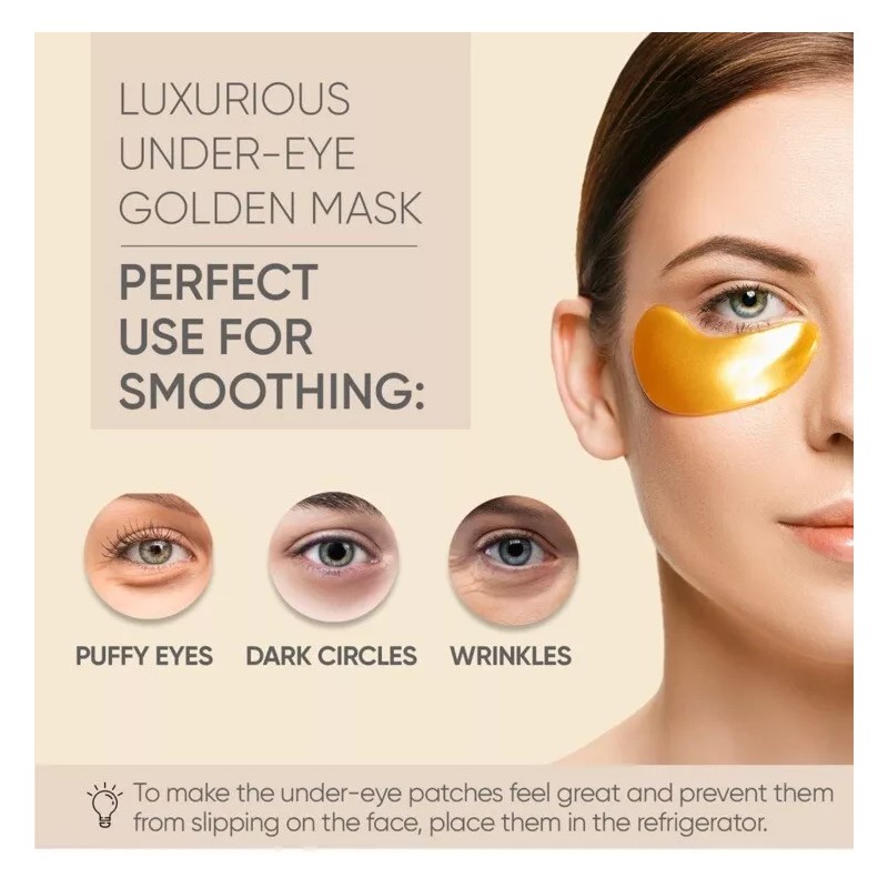 celor Gold Under Eye Patches Puffy Eyes Dark Circles &