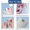 SOGEWO (30 Set/ 60 Pieces) Clear Vertical Blind Repair Tabs,