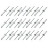 sourcing map Aluminum/Steel Open End Blind Rivets 5 mm x