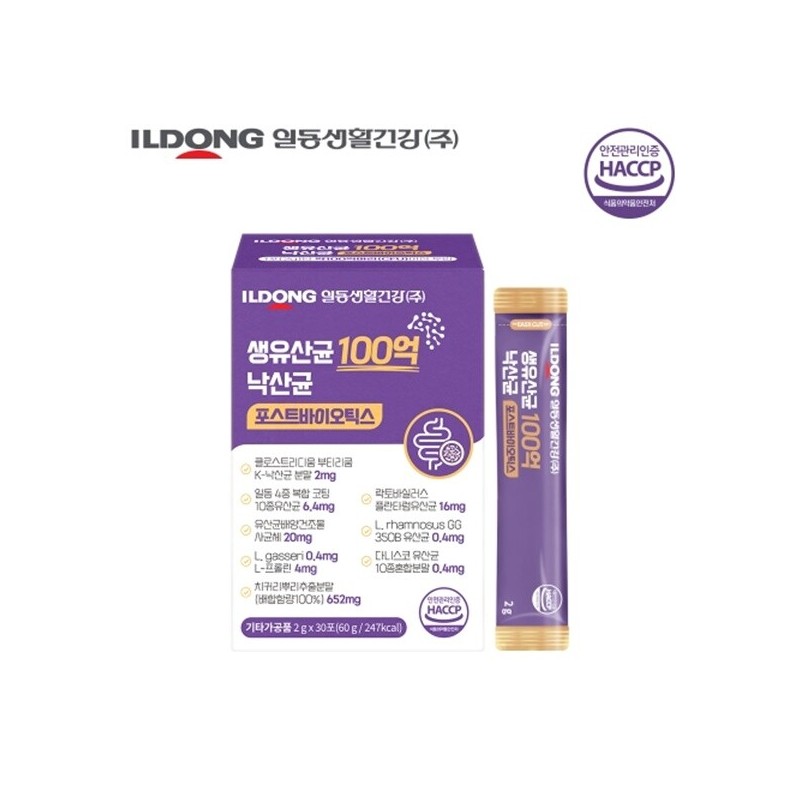 Ildong Life & Health Live Lactobacillus 10 Billion Butyric Acid