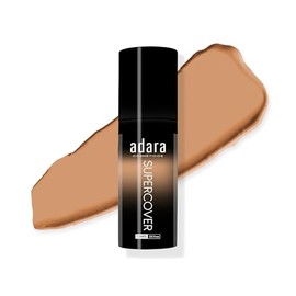 Base de Maquillaje adara Supercover, Efecto Filtro, Larga Duracion, Doble Pigmentacion, Maxima Cobertura (03 SAND BEIGE)