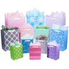 12 Pack Gift Bags Assorted Sizes and Designs, Gift Bags