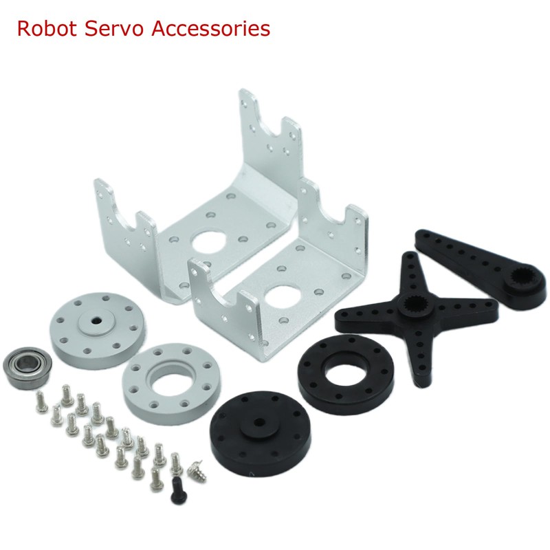 ANNIMOS 150KG Robot Servo Motor with Mount Brackets12V High Voltage