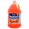 Snappy Orange Sno Cone Syrup, 1 Gallon (128 ounces) Size,