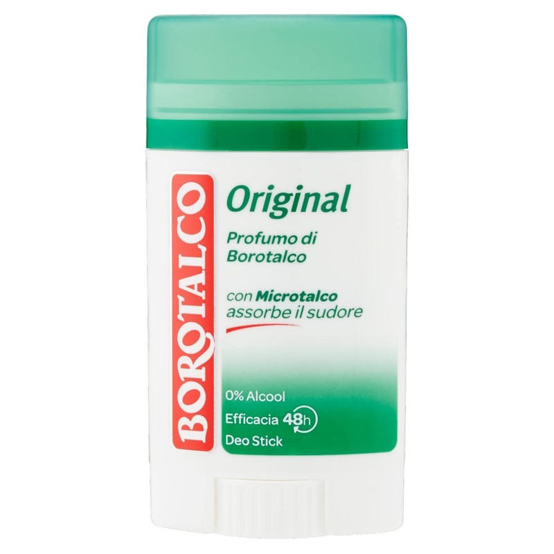 H.Roberts & Co. Borotalco, Deo Stick Original with Microtalc, 40ml