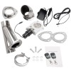 Unbranded 3" Electric Exhaust Valve Y Pipe Kit w/ Remote