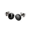 Boccia Titanium 0581-02 Ladies Stud earrings Ceramic anthracite