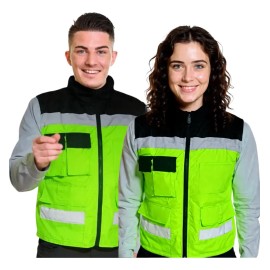 Chaleco Reflejante de Seguridad Industrial Generic Isa - Alta Visibilidad para RD