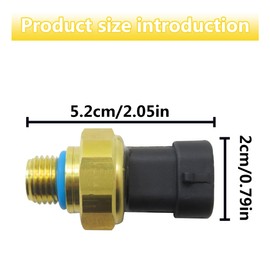 WELURE Oil Pressure Sensor Switch for Cummins N14 M11 4921487, 3083716, 3080406 for Dodge Ram 2500 & 3500