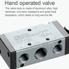 VIILOCK Pneumatic Air Hand Lever Valve, 5 Way 2 Position