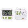 Yusat Vibrating Alarm Clock Under Pillow, Music/Vibration Digital LCD Alarm