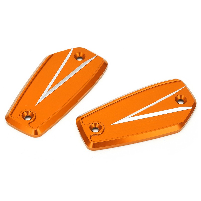 2pcs Front Brake Reservoir Cylinder Cover Cap Replacement for Suzuki