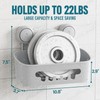 TAILI Shower Caddy Suction Cup 2 Pack Heavy Duty Bathroom