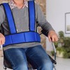 Wheelchair Seat Belt Safety Protection Cushion Slider Restraints Strap Non