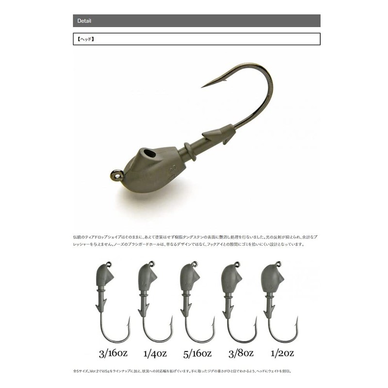 Keitech Tungsten Rubber Jig Model 1 Casting Jig Ver. 2.0