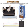 Torkettle 12V 500A Winch Solenoid Contactor Relay,Wireless Twin Remote Control