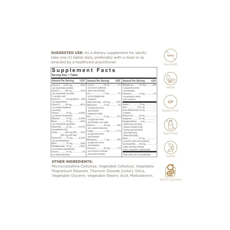 Solgar Formula VM-75-60 Tablets