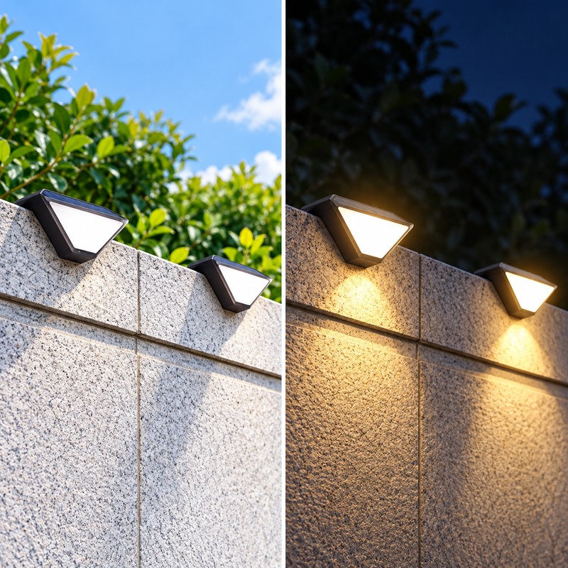 8-Pack Solar LED Step Lights, Waterproof Outdoor Stair & Deck
