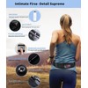 SENIKO Running Belt Hydration with Bottles,Fanny Pack Water Bottle Holder,