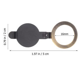 Peephole Cover, 10 pcs Door Viewer Peephole Cover Cat Eye Back Cover Peep Hole Covers Peephole Cover for Apartment Door Door View Protector for Dormitory Hotel Home