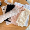 Women's Summer Thin UV Protection Ice Lace Arm Sleeves for Driving (Free Size) Size/Black 10ea