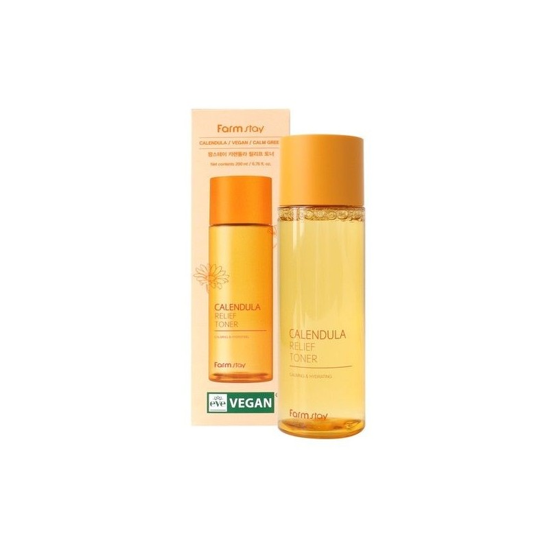 farm stay Calendula Relief Toner 200ml None / 카렌듈라 릴리프