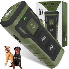 birvsw Dog Bark Deterrent Device Ultrasonic Anti-Barking Devices Up to 50FT Long Range & Rechargeable Dog Training Device Safe & Effective Portable Barking Control Devices for Dogs - Indoor & Outdoor