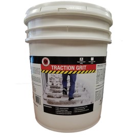 Cherry Stone Traction Grit - Crushed Stone for ICY Driveways, Sidewalks, & Walkways, Add Grip to Snowy & Slippery Surfaces, 100% Natural, Safe for Pets (50 Pound, 1)