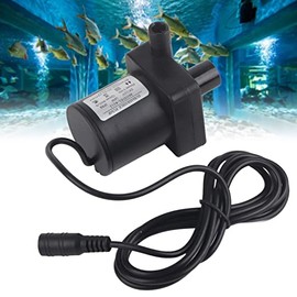 Bomba de Agua Pequeña de 12 V, Mini Motor sin Escobillas de 800 L/h para Acuarios, Estanques, Hidroponía con Carcasa de ABS, Fácil Instalación, Refrig