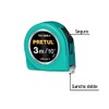 Pretul PRO-3MEB-R, Flexómetro, verde, 3 m, cinta 13 mm, Pretul,
