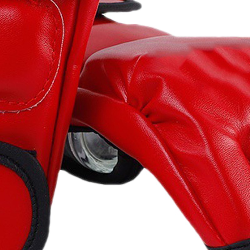 Adult Boxing Gloves Half Finger Open Palm Gloves for Kickboxing
