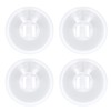 4pcs Silicone Nursing Cups Spill Prevention Prevent Friction Breastmilk Collection