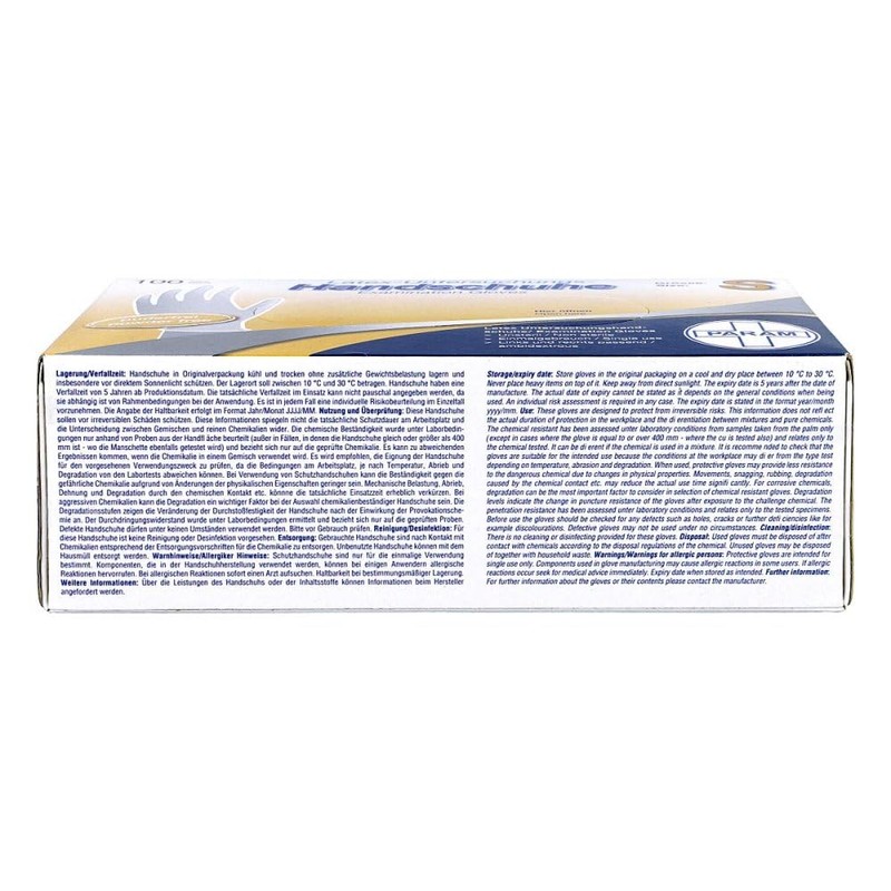 Disposable Latex Powder-Free Gloves S Pack of 100