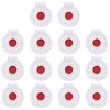 PATIKIL Microfiber Bullseye Targets 3cm, 14Pcs Competition Game Target Shooting