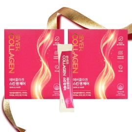 Ever Collagen Skin & Hair Hair Low Molecular Collagen Skin Moisturizing UV Rays Joint Care Han Ji-min Kim Hye-soo 2 Boxes / 에버콜라겐 스킨앤헤어 모발 저분자 콜라겐 피부보습 자외선 관절 케어 한지민 김혜수 2박스